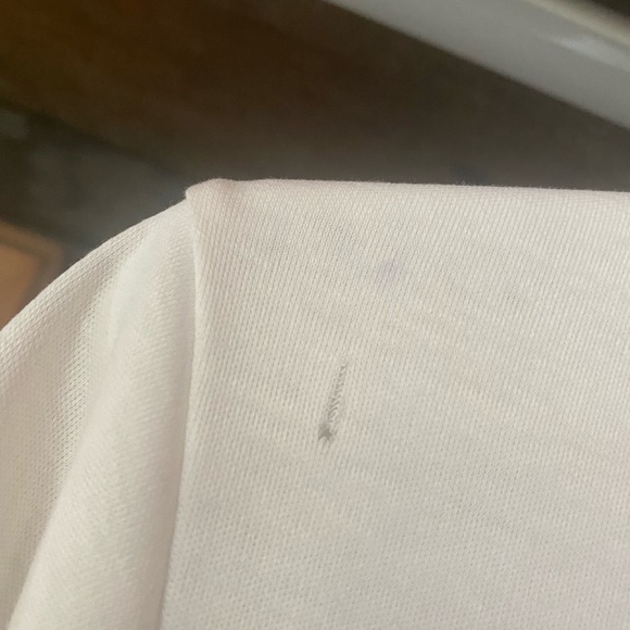 Red and navy trimmed Hunter’s Glen Vintage Polo - Picture 4 of 7